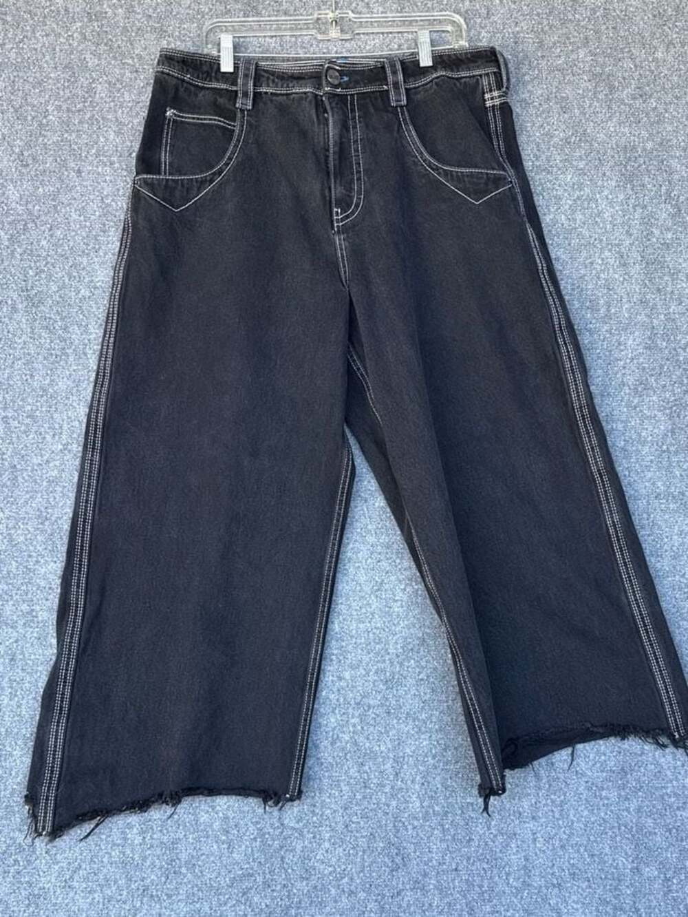 ALAB JNCO Like 26" Mega Wide Leg Jeans Black Size 34